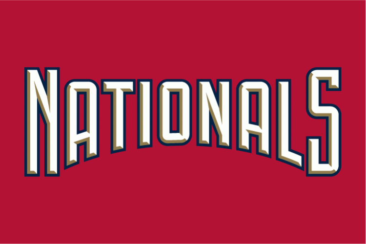 Washington Nationals 2005-2010 Wordmark Logo iron on paper